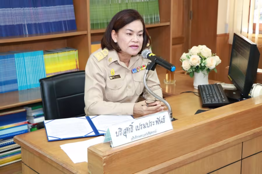 นางบริสุทธิ์ เปรมประพันธ์ อธิบดีกรมตรวจบัญชีสหกรณ์ 