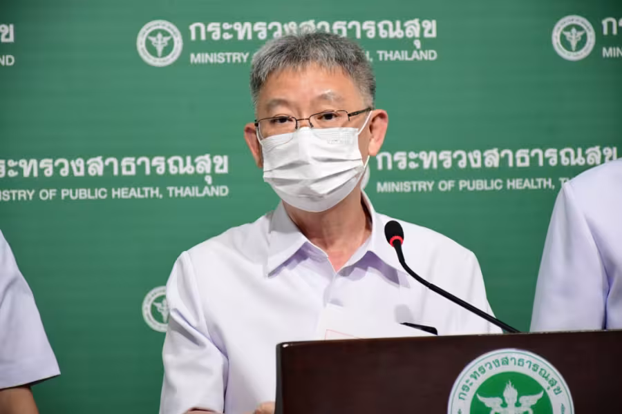 นพ.โอภาส การย์กวินพงศ์ ปลัดกระทรวงสาธารณสุข