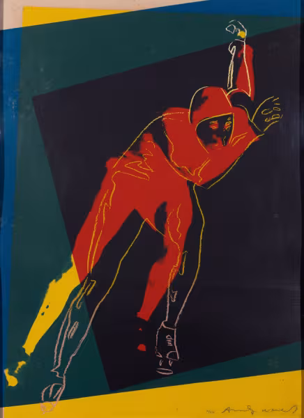 Andy Warhol, Speed Skater (1983)
